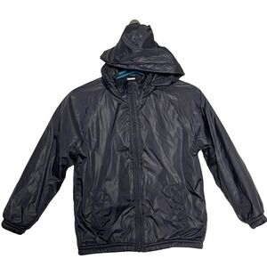 Egg Collective Toddler  Hooded Windbreaker Jacket with Fleece Size 4T